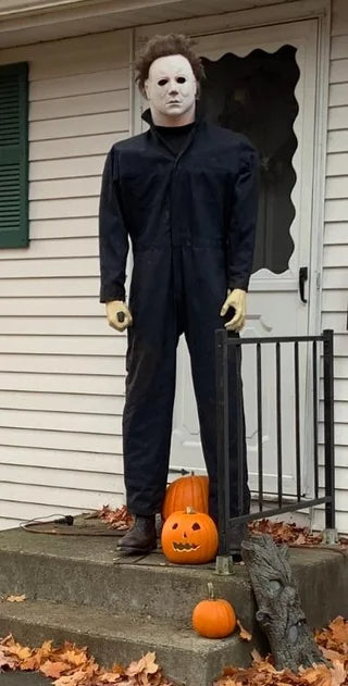 Lifelike Michael Myers Foam Latex Horror Mask - Great for Halloween Costume Parties, Handmade Replica of Iconic Character