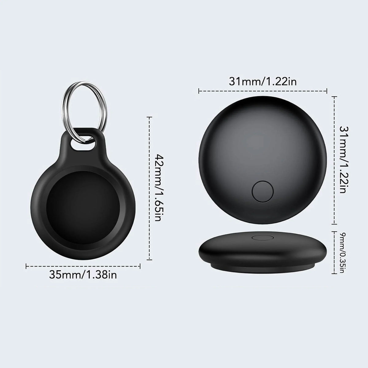 GPS Airtag Tracker Travel-Friendly Iphone Android No Subscription