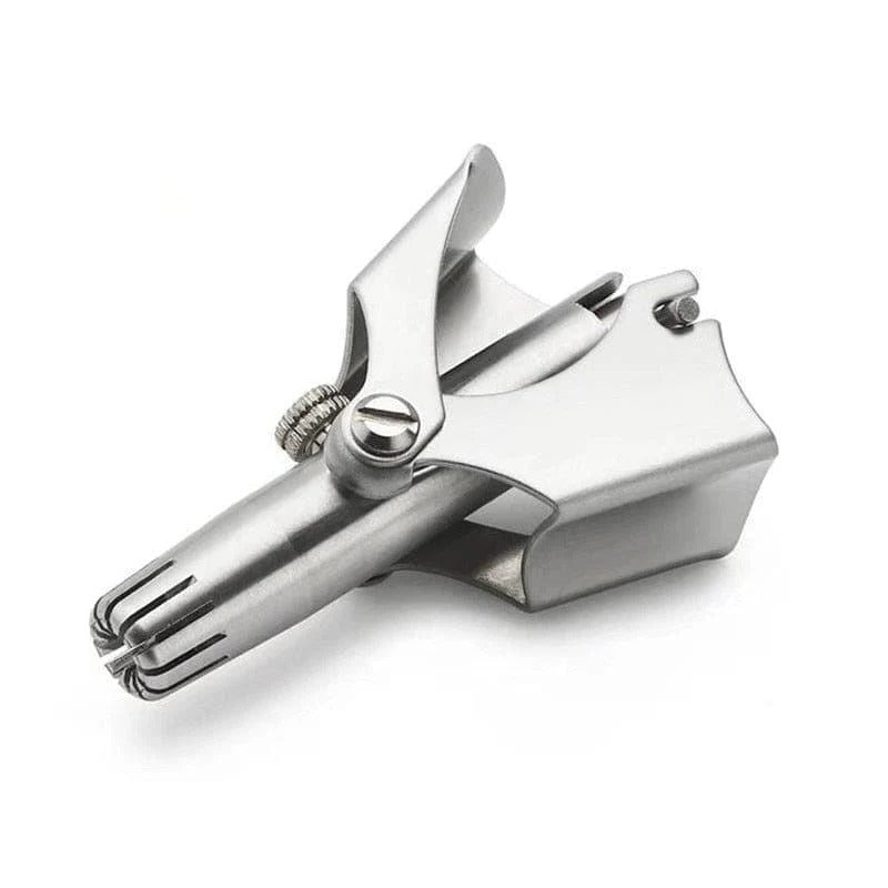 Nose2025 Edition Hair Trimmer Stainless Steel Hand-Operated Grooming Device For Precise Nose And Ear Hair Removal TikTok Viral