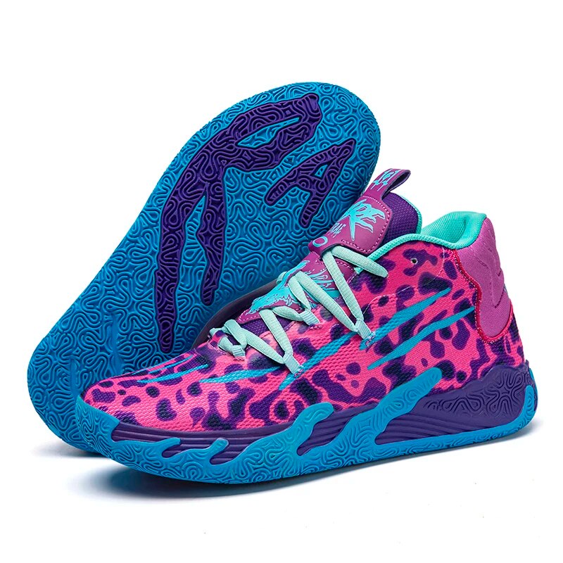 Variant image for Men's Basketball Shoes, Breathable Fabric, Anti-Slip Sole, Optimal Grip for Indoor and Outdoor Performance-57