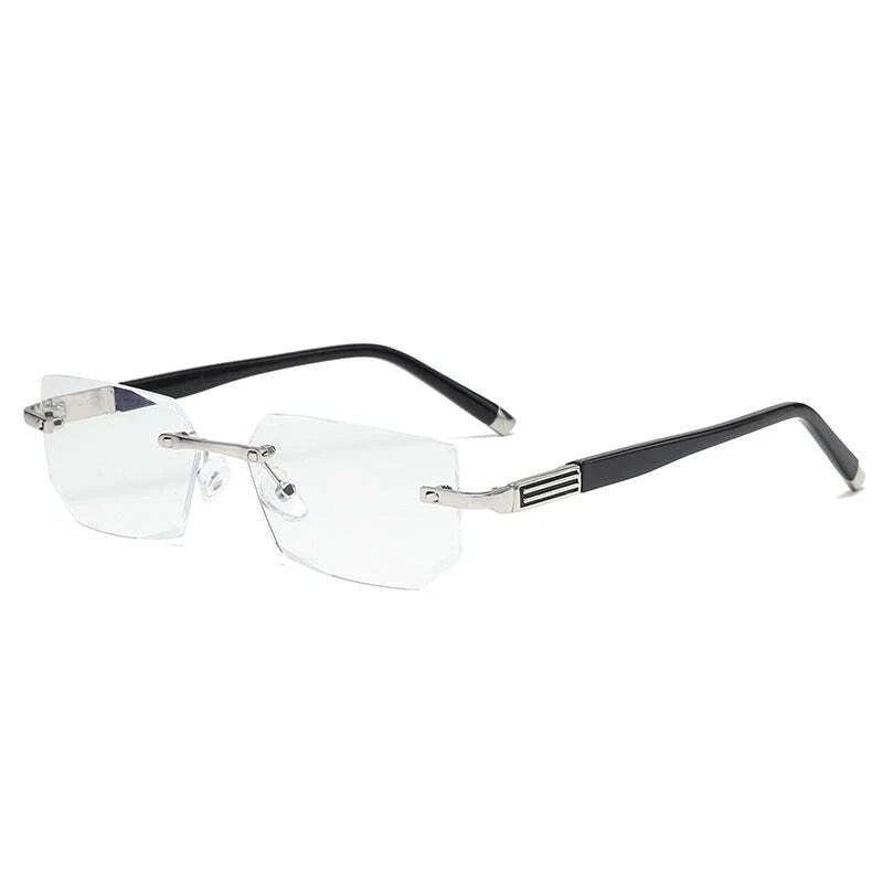 seamless transition, TR90 and titanium, for daily use and screen work – Light unisex multifocal reading glasses