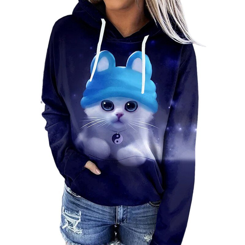 Plush Cozy Women's Hoodie - Relaxed Fit, Casual Wear