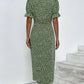 V-Neck Midi Dress for Women in White, Soft and Comfortable Summer Dress for Effortless Elegance and Versatile Style-3