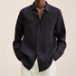 Elegant Linen Shirt for Men - Breathable Trendy Fit for All Occasions, Cozy Summer Wear, Multi-Use Casual Attire