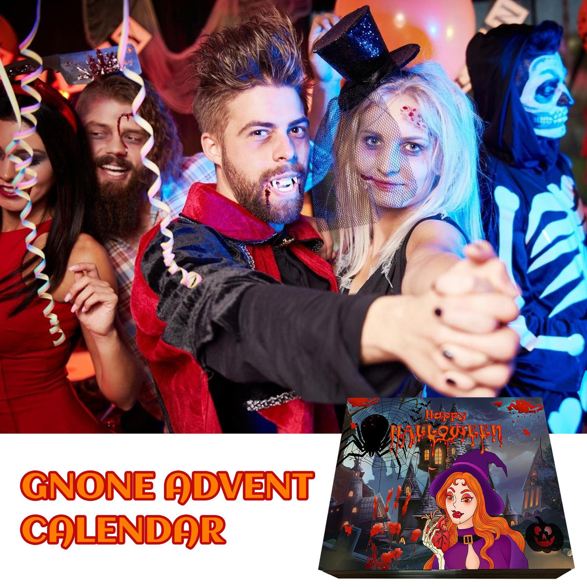 Blind Halloween Box Countdown Calendar 31 Days Kids