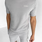 Slim Fit Leisure Set for Men with Cargo Shorts, Premium 100% Cotton Fabric, Tailored Design, Comfortable Everyday Wear-1