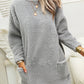 Plush Cozy Women’s Tunic Pullover - Oversized Sherpa, Winter