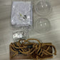 Lighted Halloween Swing Ghost Decoration Porch Remote
