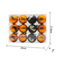 Ornaments Halloween 6cm Matte Balls Hanging Porch Decor