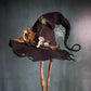Hat Witch Felt Merino Handmade Halloween 2025 Costume