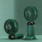 Hand-Held Mini Fan 3000mAh Travel-Friendly USB Battery-Powered Desk Fan 5 Speed Neck Hanging Outdoor Display Screen