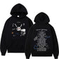 Men's Oversized Hoodie - Relaxed Spandex Blend, Streetwear