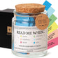 90 Day Inspirational Bible Verses Jar - Handcrafted Regular Scripture for Faith and Gratitude