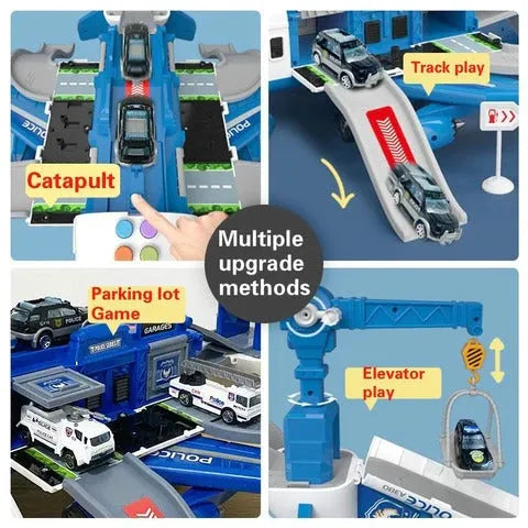 Airplane Toy Kit XL Emergency Rescue Playset For Kids Back To School 2025 Gift Idea