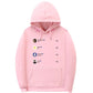 Men's Oversized Hooded Sweater - Relaxed Fit, Fleece Casual