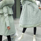 Women’s Warm Winter Coat - Relaxed A Line, Faux Fur, City