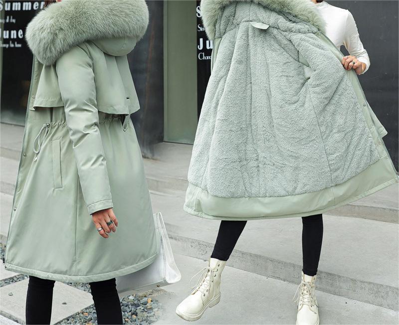 Women’s Warm Winter Coat - Relaxed A Line, Faux Fur, City