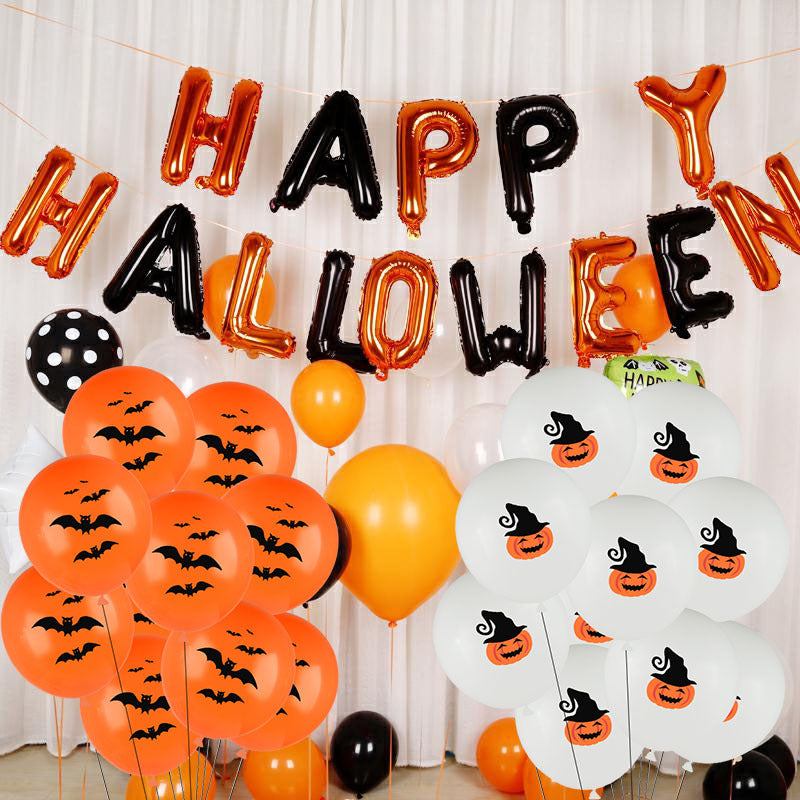 Balloons Halloween Garland Kit Halloween 2025 Party Decor