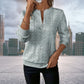 Stylish Women's Sweater with Flattering Fit, Modern Zipper Detail, and Unique Knitted Design in Multiple Colors-3