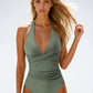 Variant image for Women's One Piece Swimsuit, Comfortable Fit Bathing Suit with Quick-Drying Fabric, Versatile Style for Beach and Pool-37