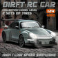 Car RC 4WD LED Lights Retro Drift Master Style High Traction Night Racing Fall 2025 Gift Idea