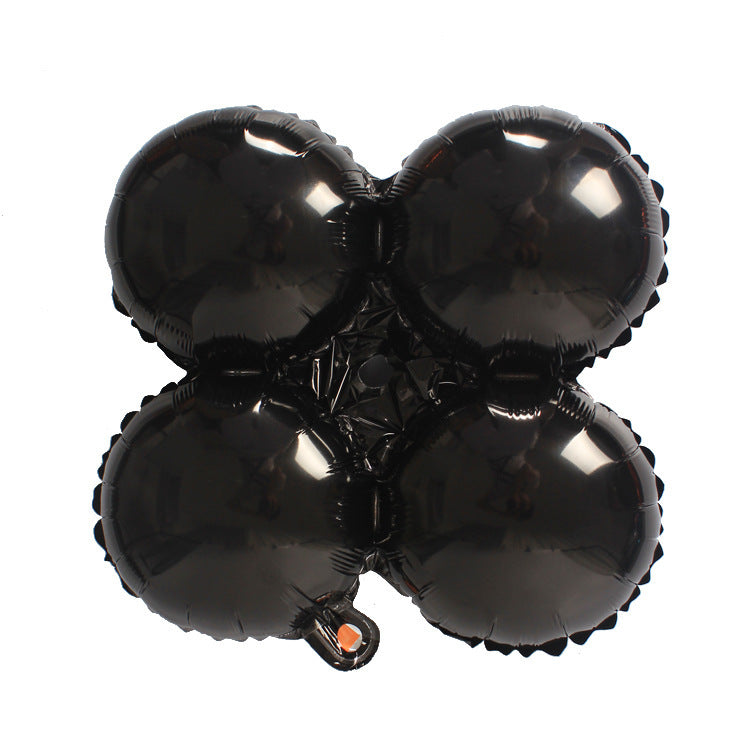 Halloween2025 Edition Balloons Party Kit With Banner And Props