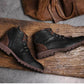 Resistant Slip Men's Work Boots - Low Shaft, PU Upper