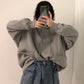 Cozy Oversized Womens Hoodie - Mid Length Fleece Winter