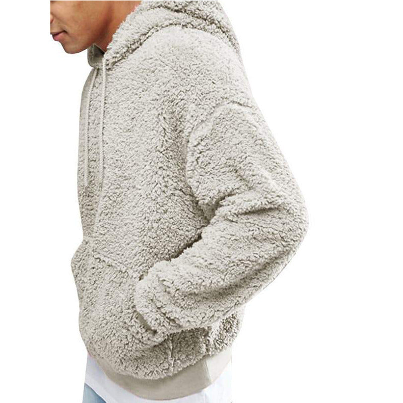 Oversized Fleece, Winter – Warm Cozy Men’s Sleeveless Hoodie