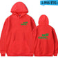 Unisex Warm Hoodie - Pullover, Cotton Blend, For Winter