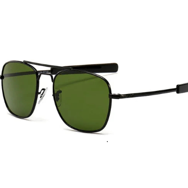 Designer Men's Vintage Aviation Sunglasses AO for American Military Style