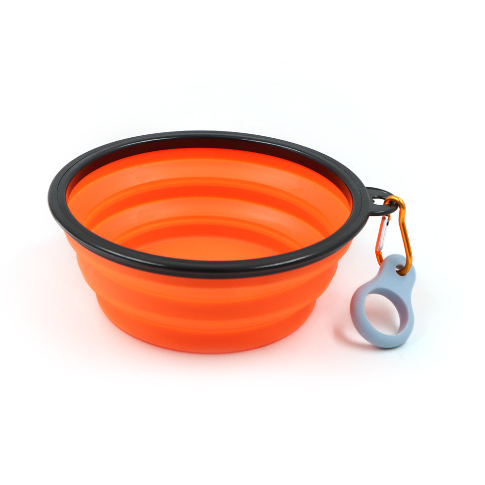 Collapsible Travel Bowl With Clip Silicone Dog Bowl Travel-Friendly Pet Hydration For Travel 2025 Holiday