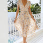 Elegant Long Sleeve Midi Dress for Women, Comfortable and Versatile Design for Daily Wear and Special Occasions-3