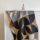 Oversized Womens Scarf - Reversible Patterned Cashmere