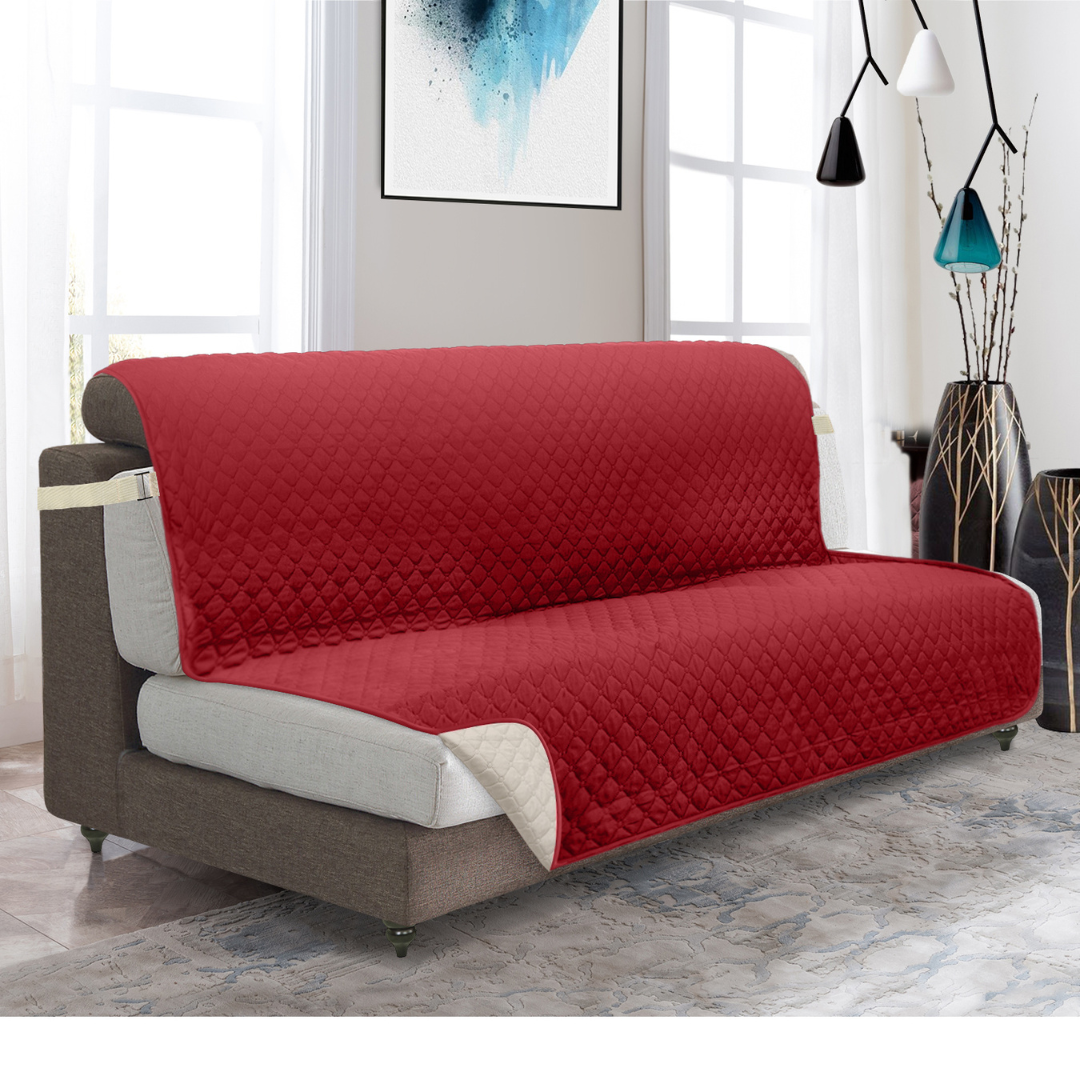 Cover Couch Furniture Protector With Side Pockets And Back Straps Reversible Colors Fall 2025 Pet Friendly