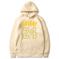 Plush Men's Basketball Hoodie - Pullover Polyester Game Day