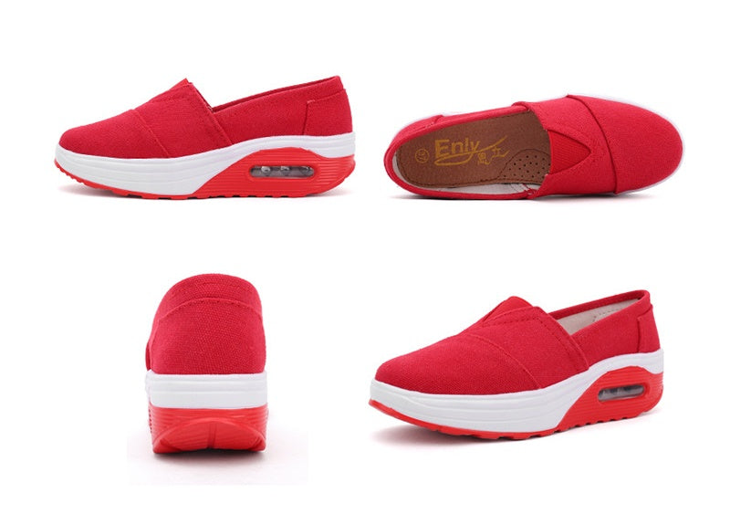 slip-on, canvas, everyday wear – Light, durable women's canvas slip-on shoes