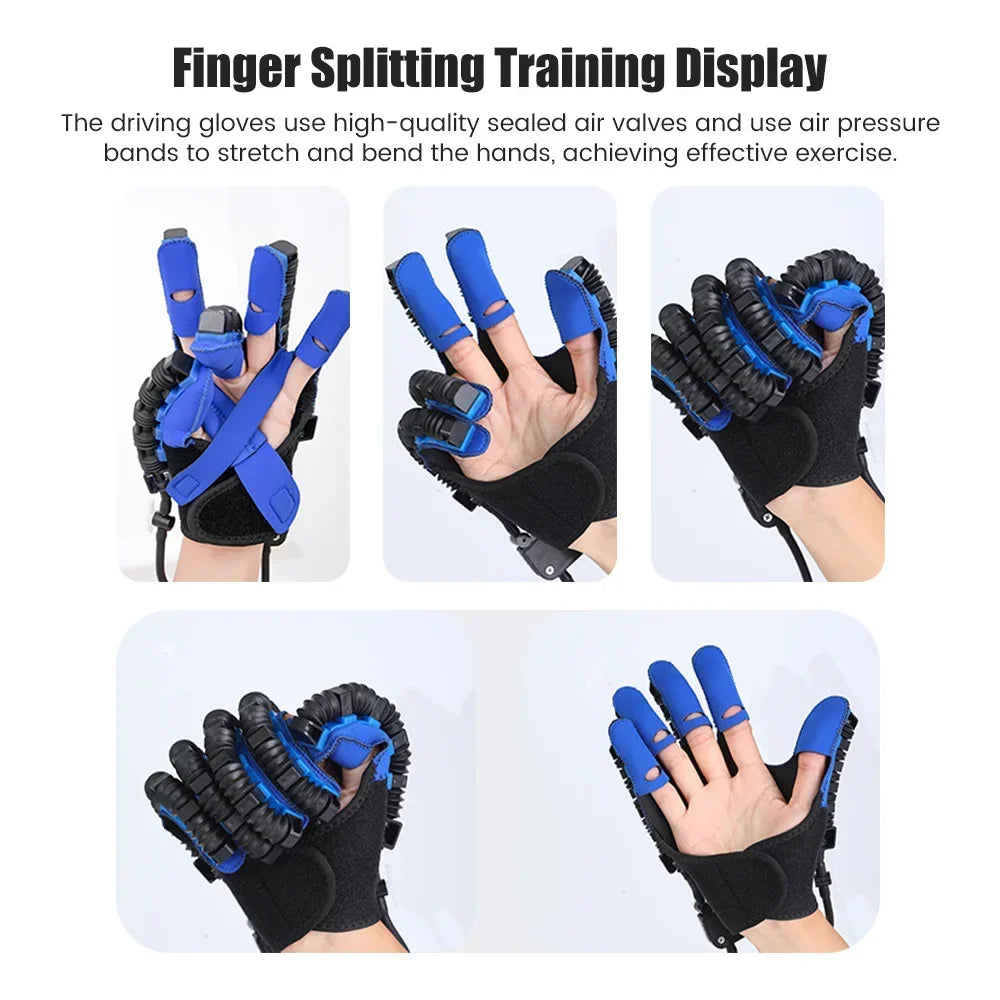 Hand Rehabilitation Glove Stroke Recovery Therapy Device For Finger Exercises Hemiplegia Household Use
