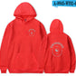 Unisex Warm Hoodie - Pullover, Cotton Blend, For Winter