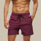 Variant image for Men's Fast-Drying Swim Trunks with Zipped Pockets and Adjustable Cord Closure, Stretch Cut Bathing Suits for Beach and Pool Activities-21