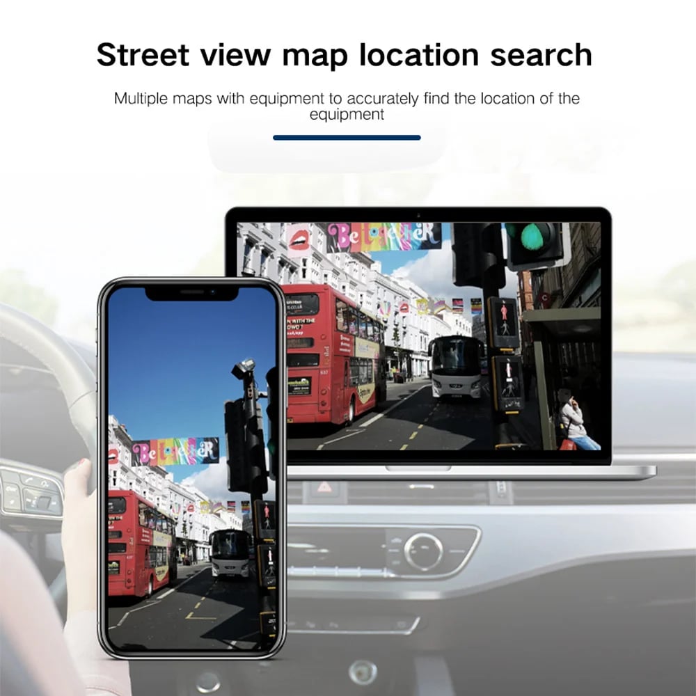 Real-Time Vehicle Tracker, Magnetic Anti-Theft GPS Device, Long Battery Life – GPS Tracker for Cars