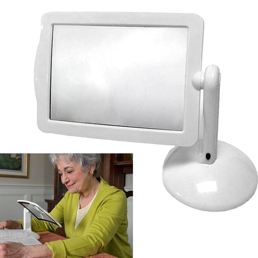 LED Screen Page Magnifier Flexible Hands Free Desk Reading Aid Back To School 2026 Gift