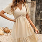 Elegant Boho Wedding Guest Dress, Flowing Design with Refined Details for Fall Weddings-6
