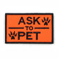 Dog Harness Patches Kit 12 Hook And Loop Patches For Harnesses Do Not Pet Service In Training USA Flag Fall 2025 Gift
