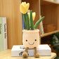 Flower Cute Doll Decoration Plush Toy - 35cm Tulip Bouquet for Living Room, Gift Idea