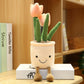 Flower Cute Doll Decoration Plush Toy - 35cm Tulip Bouquet for Living Room, Gift Idea