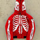 Men's Insulating Skeleton Hoodie - Full Zip Polyester Casual