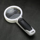 Magnifying Glass With LED Light Hand-Held 20x Magnifier For Reading Books Labels Back To School 2025 Gift