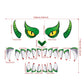 Monster2025 Edition Door Sticker Halloween Decor Green Eyes