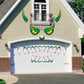 Monster2025 Edition Door Sticker Halloween Decor Green Eyes